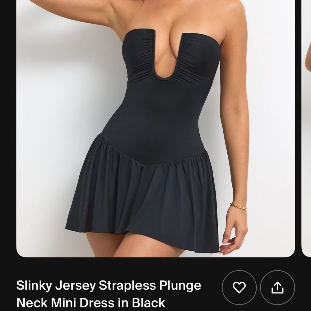 Black oh Polly dress